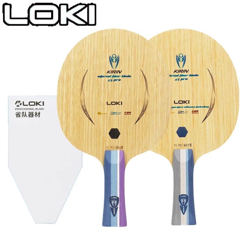 Table Tennis Blade - LOKI Kirin K5 PRO Tischtennisschläger, 5