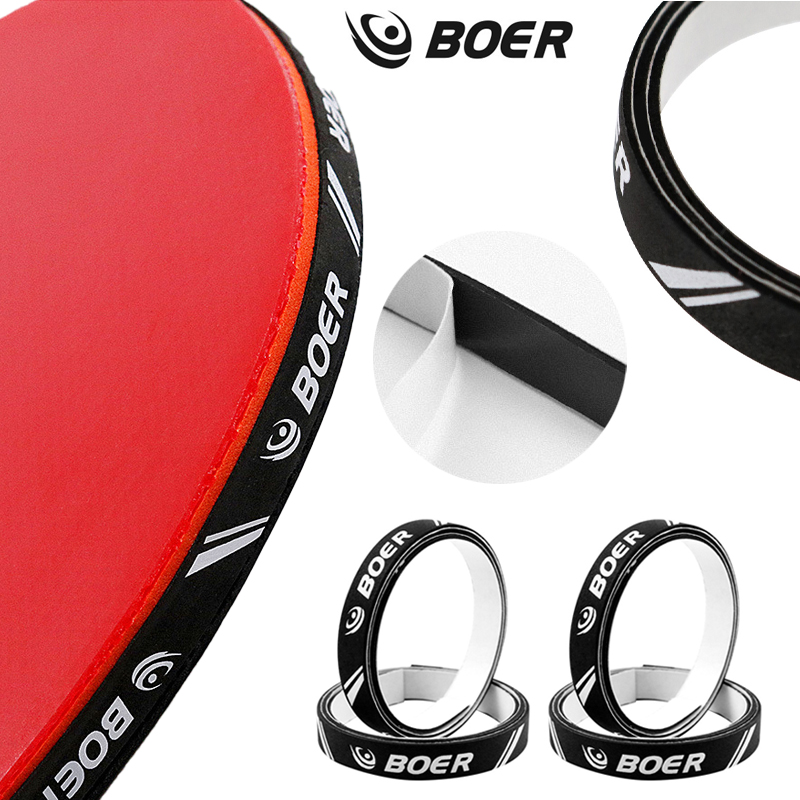 Table Tennis Barrier - Selbstklebendes Schwamm-Kantenschutzband für Tischtennisschläger, verdickter, stoßfester,