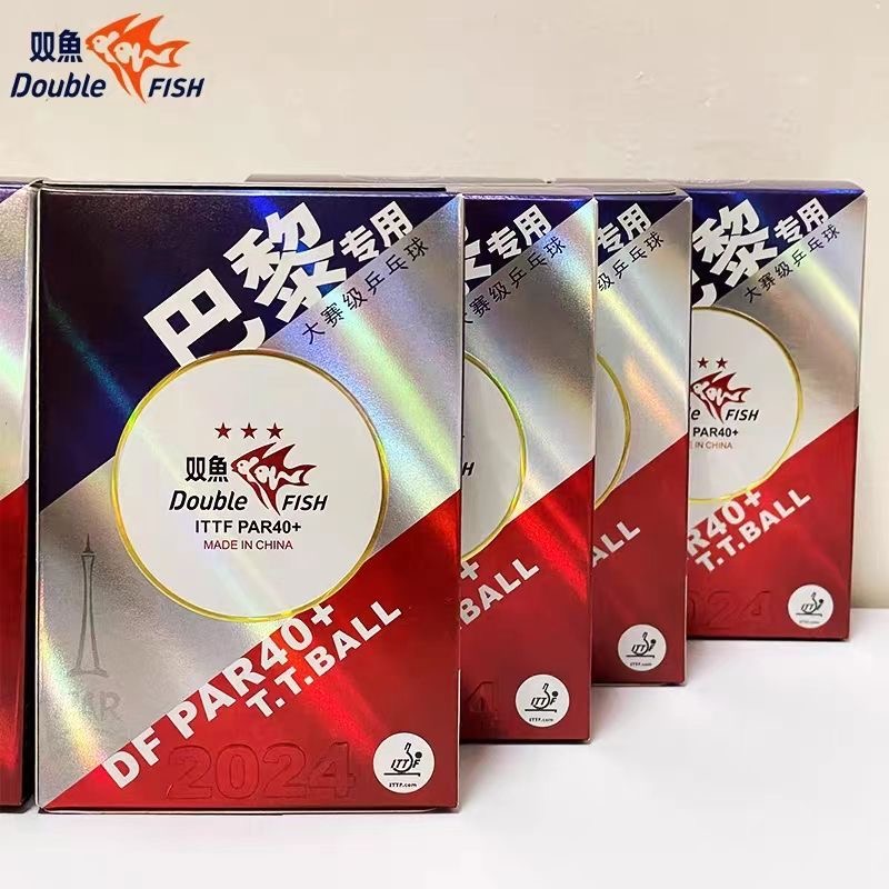Table Tennis Zlc - Original Double Fish DF PAR40+ Ping-Pong-Bälle,