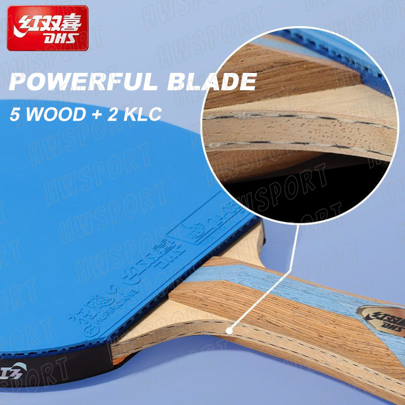 Dhs 6 Sterne Farbe Tischtennis – Table Tennis Backhand Bewertung und Preis