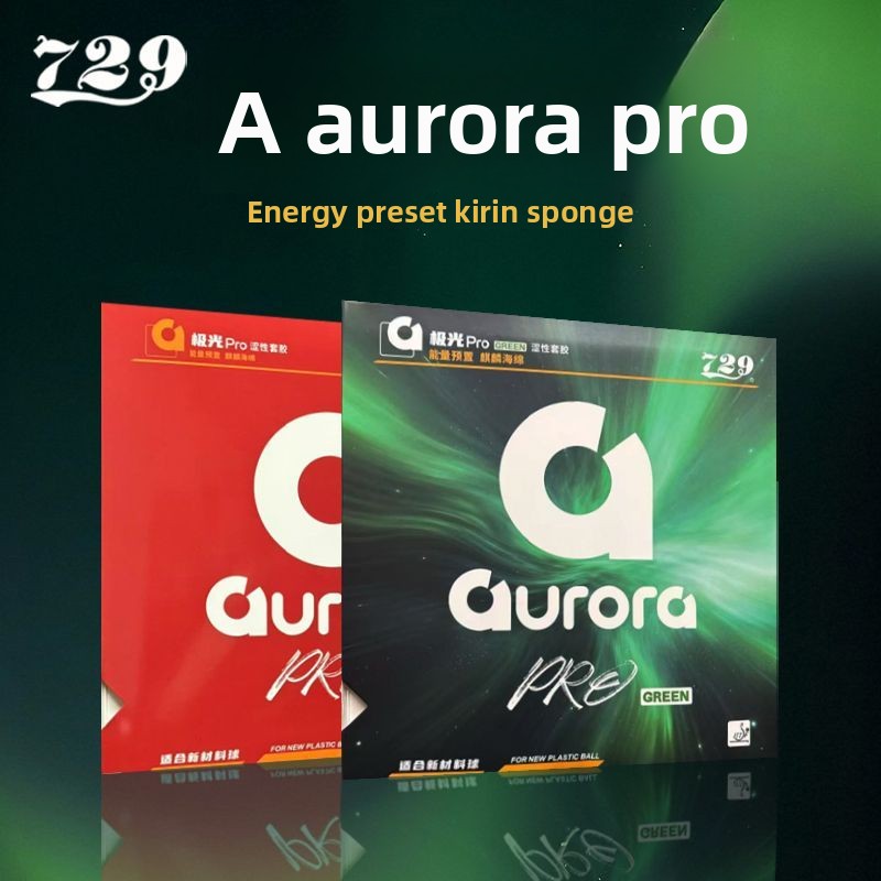 729 AURORA PRO Tischtennisbela – Table Tennis Backhand Bewertung und Preis