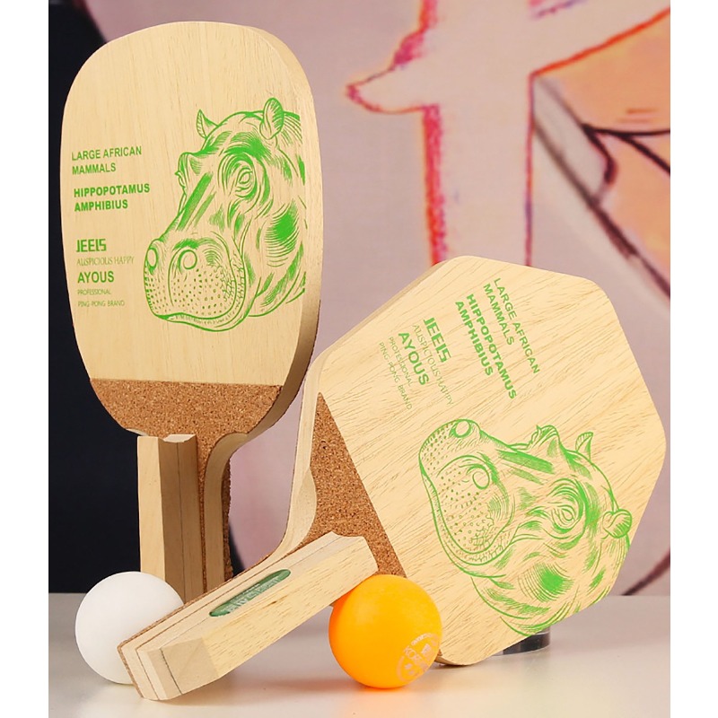 JEELS Green Hippo 1-lagiges Ay – Table Tennis Blade Bewertung und Preis