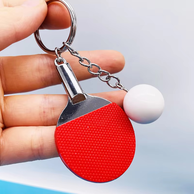 7 Farben niedliche Ping-Pong-S – Table Tennis Keychain Bewertung und Preis