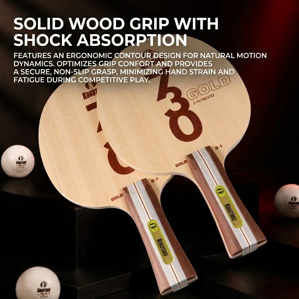 Kokutaku Tischtennisschläger F – Table Tennis Blade Bewertung und Preis