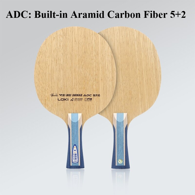 LOKI W81 Serie ADC SADC Tischt – Table Tennis Blade Bewertung und Preis