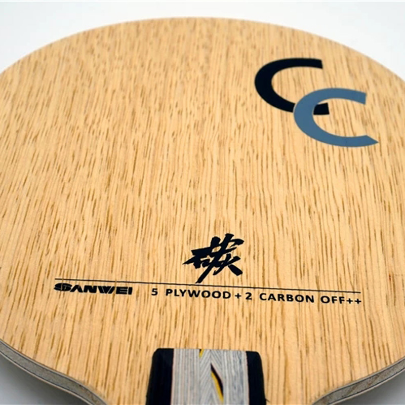 SANWEI CC CLASSIC Carbon Tisch – Table Tennis Custom Bat Bewertung und Preis