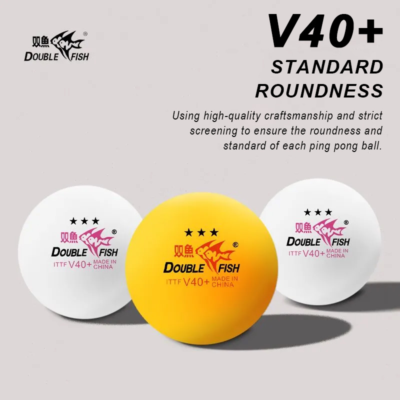DOUBLE FISH 3 Star V40+ 30/50/ – Table Tennis Zlc Bewertung und Preis