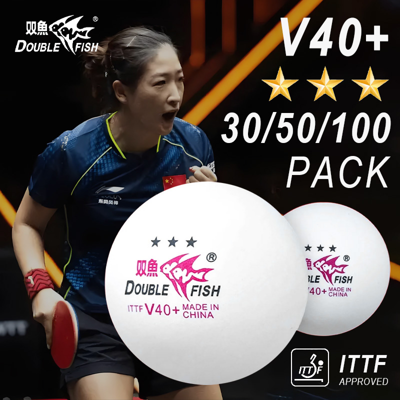 DOUBLE FISH 3 Star V40+ 30/50/ – Table Tennis Zlc Bewertung und Preis