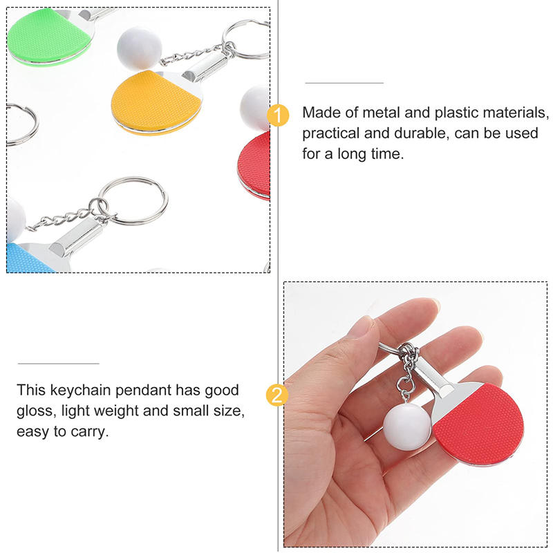 30 Stücke Mini Tischtennisschl – Table Tennis Keychain Bewertung und Preis