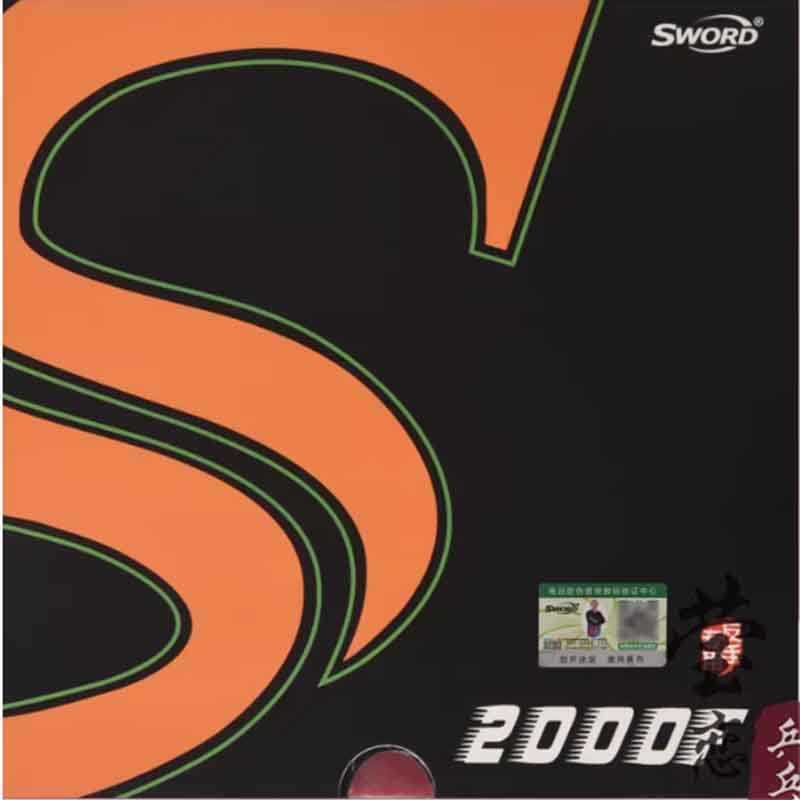 Sword 2000F Tischtennisbelag,  – Table Tennis Backhand Bewertung und Preis