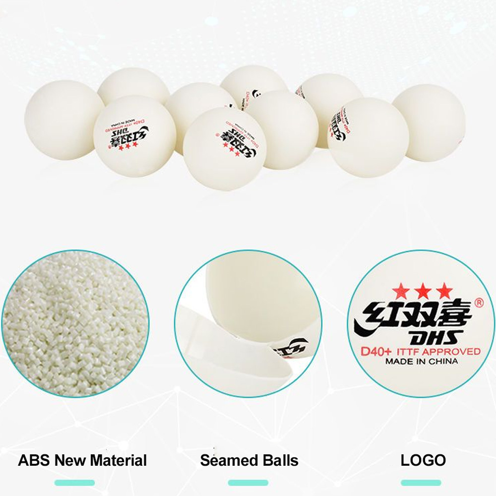 DHS D40+ DJ40+ Ping-Pong-Bälle – Table Tennis Zlc Bewertung und Preis