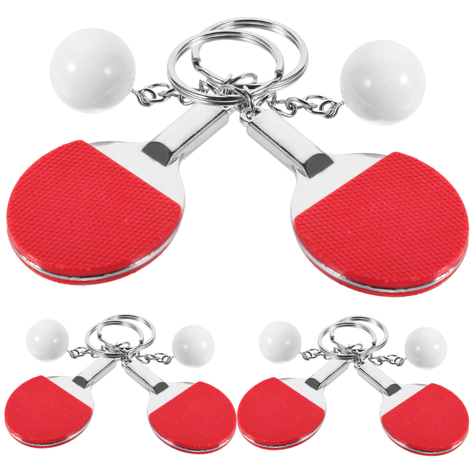 6 Stück Tischtennisball-Schlüs – Table Tennis Keychain Bewertung und Preis