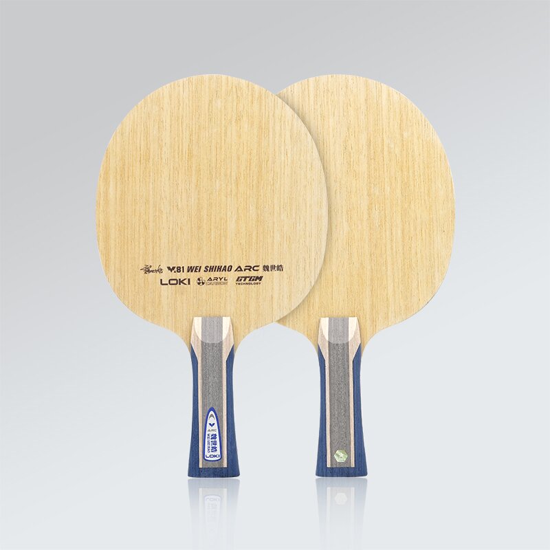 Neue LOKI W81 Serie ARC SARC T – Table Tennis Blade Bewertung und Preis